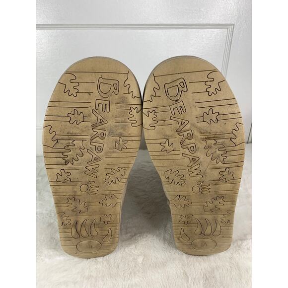 Bearpaw Womens Size 10 Beige Suede Mid-Calf Boots - Picture 9 of 9